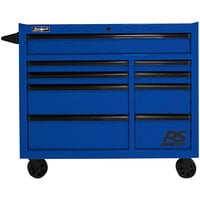 Homak RS Pro 41" Blue 9-Drawer Roller Cabinet BL04004193