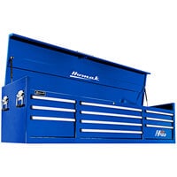 Homak H2Pro 72" Blue 10-Drawer Top Chest BL02010720