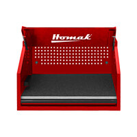Homak RS Pro 41" Red 1-Drawer Hutch RD02041010