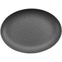 cheforward™ by GET Infuse 128 oz. Oval Stone Grey Melamine Pasta Bowl - 6/Case