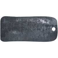 cheforward™ by GET Lapis 20 1/8" x 9" Rectangle Grey Granite Melamine Serving Board - 12/Case