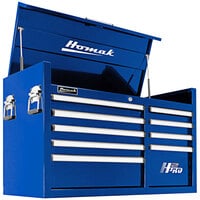 Homak H2Pro 41" Blue 9-Drawer Top Chest BL02041091