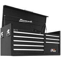 Homak H2Pro 56" Black 8-Drawer Top Chest BK02056072