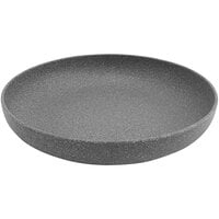 cheforward™ by GET Infuse 67.65 oz. Round Stone Grey Melamine Bowl - 10/Case