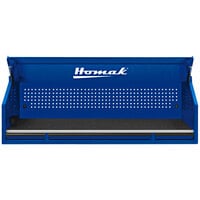 Homak RS Pro 72" Blue 3-Drawer Hutch BL02072010