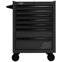 Homak RS Pro 27" Black 7-Drawer Roller Cabinet BK04027770