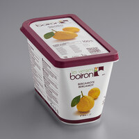 Les Vergers Boiron Bergamot 100% Fruit Puree 2.2 lb. - 3/Case