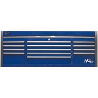 Homak HXL Pro Series 72" Blue 14-Drawer Top Chest HX02072152
