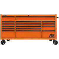 Homak RS Pro 72" Orange 16-Drawer Roller Cabinet OG04072160