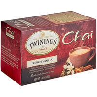 Twinings French Vanilla Chai Tea Bags - 20/Box