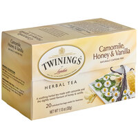 Twinings Chamomile, Honey & Vanilla Herbal Tea Bags - 20/Box