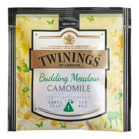 Twinings Budding Meadow Chamomile Large Leaf Pyramid Tea Sachets - 100/Case