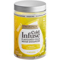 Twinings Cold Infuse Lemon & Ginger Cold Water Enhancer - 12/Pack