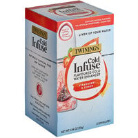 Twinings Cold Infuse Strawberry & Lemon Cold Water Enhancer - 22/Box