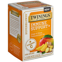 Twinings Superblends Immune Support+ Ginger & Mango Green Tea Bags - 16/Box