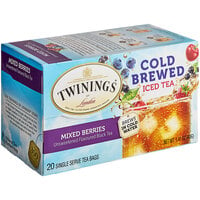 Twinings Mixed Berries Cold Brewed Iced Tea Bags - 20/Box
