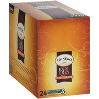 Twinings Earl Grey Decaffeinated Tea Single Serve Keurig® K-Cup® Pods - 24/Box
