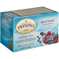 Twinings Berry Fusion Herbal Tea Bags - 20/Box