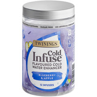 Twinings Cold Infuse Blueberry & Apple Cold Water Enhancer - 12/Pack