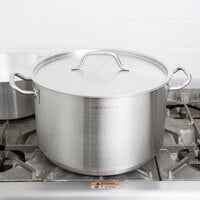 Vollrath / Lincoln 3905 Optio 22 Qt. Sauce Pot with Cover