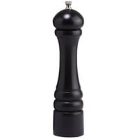 Chef Specialties 10151 Professional Series 10 inch Customizable Imperial Ebony Finish Pepper Mill