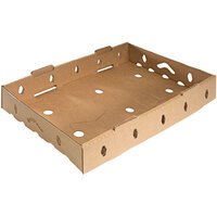 Vented Cardboard Produce Master Tray - 12/Case