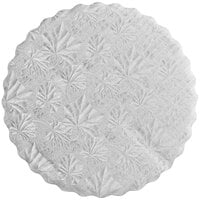 Enjay 10" Silver Laminated Corrugated Cake Circle - 200/Case