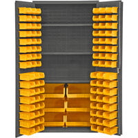 1156 Industrial Bin Cabinet - All-Welded 14 Gauge Steel