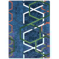 Joy Carpets First Take Double Helix 5' 4" x 7' 8" Citrus Rectangle Area Rug