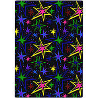 Joy Carpets Neon Lights Kapow 12' x 7' 6" Fluorescent Rectangle Area Rug