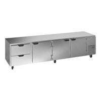 Beverage-Air UCRD119AHC-2 119" Compact Undercounter Refrigerator with 3 Doors and 2 Drawers