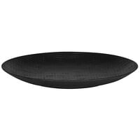 Cal-Mil Sedona 9" Textured Black Coupe Melamine Plate