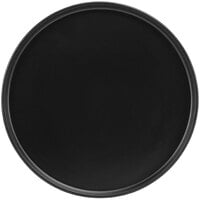 Cal-Mil Hudson 6" Black Low Rim Melamine Plate