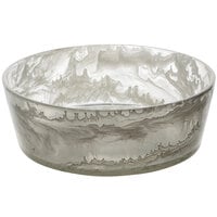 Bon Chef 13 1/2" Round Frost Resin Bowl