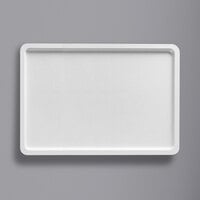 Cal-Mil Modular 9" x 13" White Rectangular Melamine Tray