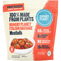 Hungry Planet 8 oz. Plant-Based Vegan Italian Sausage Meatball - 12/Case