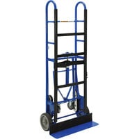 Vestil 1200 lb. Appliance Hand Truck with Ratchet and 8 inch Mold-On Rubber Wheels APPL-1200-60