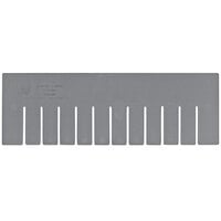 Quantum Gray Short Divider for DG93060 Dividable Grid Container - 6/Pack