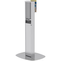 Lakeside 158888 Disinfecting Wipe Stand with Integrated Waste Receptacle