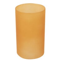 Sterno 85280 Table Lamp Orange Frost Cylinder Globe