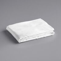 Oxford Superblend 78" x 80" x 15" King Size Mercerized Cotton / Polyester Blend Tone on Tone Stripe Fitted Sheet - 250 Thread Count - 12/Case