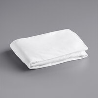 Oxford Super 54" x 80" x 15" Full Size 100% Combed Cotton Fitted Sheet - 300 Thread Count - 12/Case