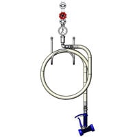 T&S MV-1907-12CW 3/4 inch Washdown Station with 50' Hose and Water Gun