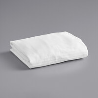 Welspun T220 Full Size Cotton / Polyester Blend Tone on Tone Stripe Flat Sheet - 24/Case