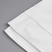 Welspun Hygrocotton T400 Queen Size Sateen Cotton / Polyester Flat Sheet - 24/Case