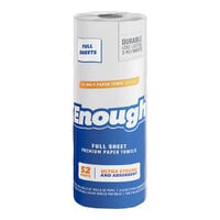 Lavex Enough 2-Ply Premium Full Sheet Paper Towel Roll, 52 Sheets/Roll - 15/Case