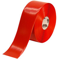 Mighty Line 4" x 100' Red Safety Floor Tape 4RR