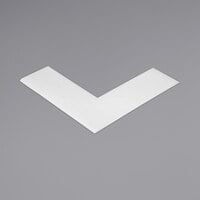 Mighty Line 2" White Safety Floor Tape Angle ANGLEW - 100/Pack