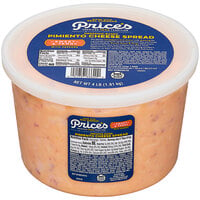 Price's Pimento Cheese Spread 4 lb. - 4/Case