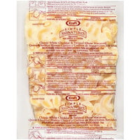 Kraft Signatures White Cheddar Macaroni and Cheese Single Serve Entree Pouch 7 oz. - 36/Case